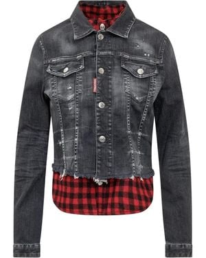 DSquared² Denim Jackets - Gris
