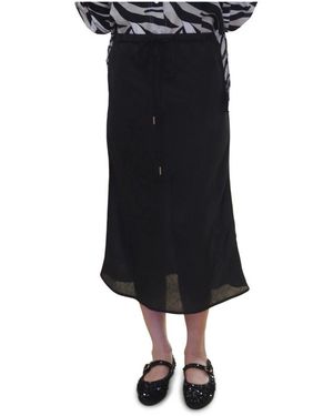 Marella Midi Skirts - Negro