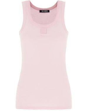 Raf Simons Sleeveless Tops - Pink