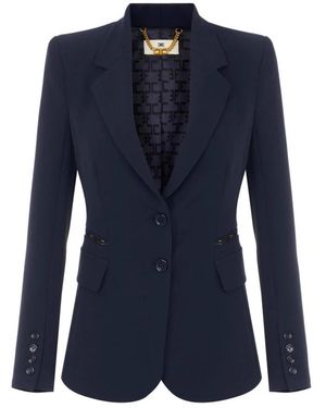 Elisabetta Franchi Blazers - Blue