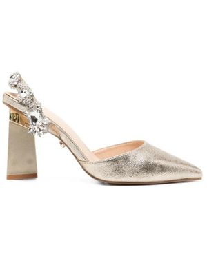 TWENTYFOUR Schoenen ,Geel ,Sorgeta Sandaal - Wit