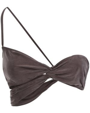 Jacquemus Sleeveless Tops - Grigio