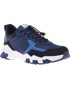 Baldinini Trainers in black and eco-leather - Blau