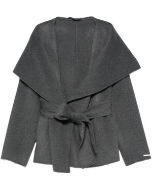 Marella Jassen ,Grijs ,Wol Pulicino Cape Jas