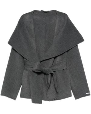 Marella Jassen ,Grijs ,Wol Pulicino Cape Jas