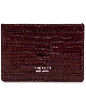 Tom Ford Wallets & Cardholders - Rosso