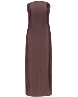 Loulou de Saison Midi Dresses - Purple