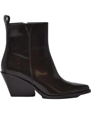 Marella Heeled Boots - Negro