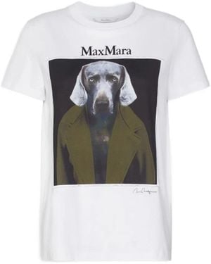 Max Mara T-Shirts - Blanco