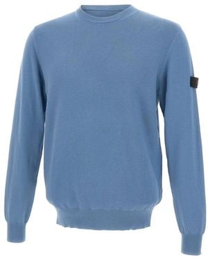 Peuterey Round-Neck Knitwear - Blue