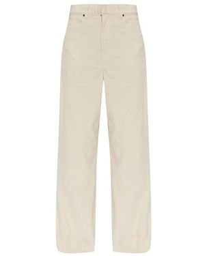 Paul Smith Broeken ,Katoen Rechte Corduroy Broek - Naturel