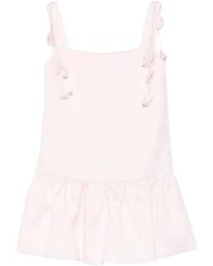Self-Portrait Short Dresses - Rosa