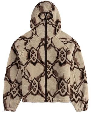 Daily Paper Fleece Jackets - Marrone