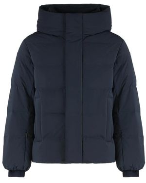 Fusalp Donsjack Met Hoge Kraag - Blauw