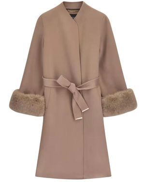 Marciano Belted Coats - Marrón