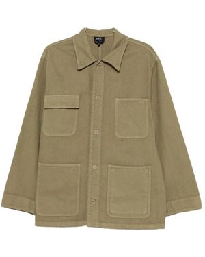 A.P.C. Light Jackets - Verde