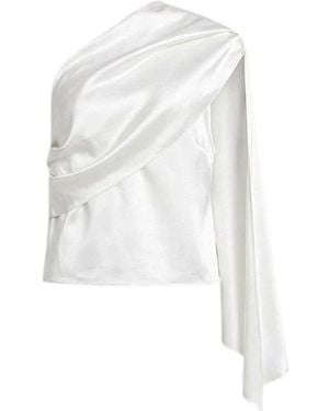 Alberta Ferretti Sleeveless Tops - Blanc