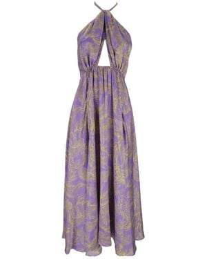 SIMONA CORSELLINI Maxi Dresses - Purple