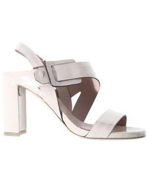 Roberto Del Carlo High Heel Sandals - White