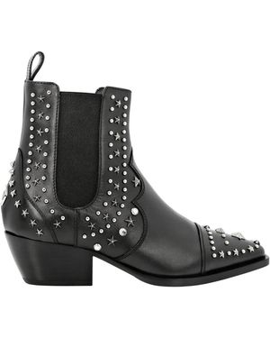 Philipp Plein Cowboy Boots - Negro