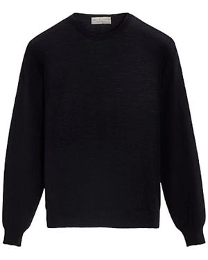 FILIPPO DE LAURENTIIS Round-Neck Knitwear - Blue