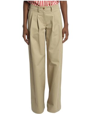 Jejia Wide Trousers - Natural