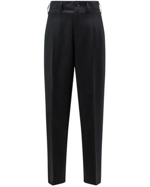 Ami Paris Straight Trousers - Negro