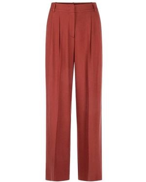 Marc Cain Wide Trousers - Rojo