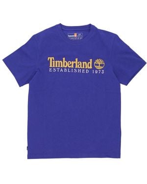 Timberland T-Shirts - Blue