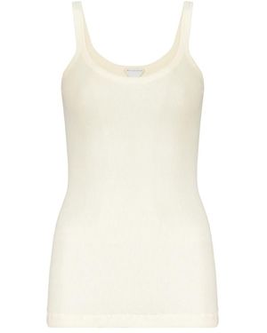 Bottega Veneta Sleeveless Tops - Natural