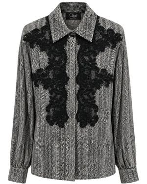 Clips Overhemden ,Zwart ,Shirts - Grijs