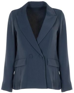 iBlues Jassen ,Blauw ,Fluid Blazer