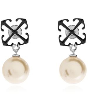 Off-White c/o Virgil Abloh Earrings - Blanco