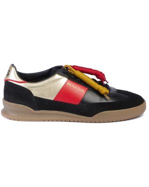 Paul Smith Schoenen ,Veelkleurig ,Leer Dover Germania Sneakers - Rood