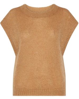 Philippe Model Round-Neck Knitwear - Marrón