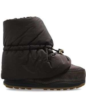 Bogner Schoenen ,Bruin ,Leer La Plagne Korte Sneeuwlaarzen - Zwart