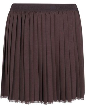Twinset Short Skirts - Marrón