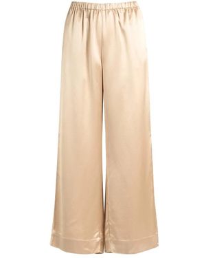 By Malene Birger Wide Trousers - Natural