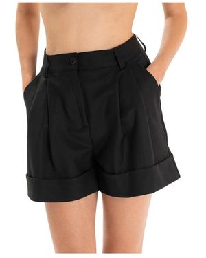 P.A.R.O.S.H. Short Shorts - Black