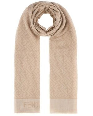 Fendi Winter Scarves - Neutro