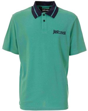 Just Cavalli Polo Shirts - Verde