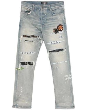 Amiri Straight Jeans - Gris