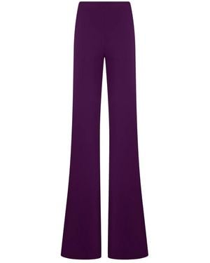Alberta Ferretti Wide Trousers - Purple