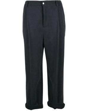 Brunello Cucinelli Tuta Cropped Broek - Blauw
