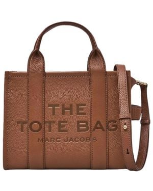 Marc Jacobs Braune Kleine Leder-Tote-Tasche