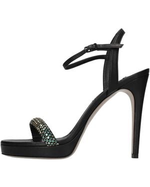 Casadei High Heel Sandals - Zwart