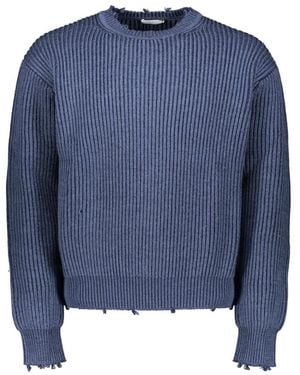John Elliott Round-Neck Knitwear - Blu