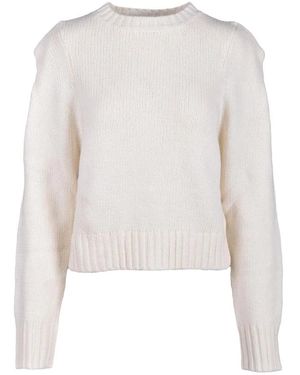 WEILI ZHENG Round-Neck Knitwear - Blanco