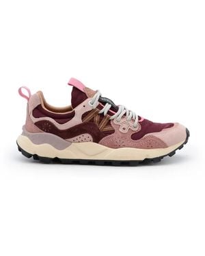 Flower Mountain Sneakers - Pink