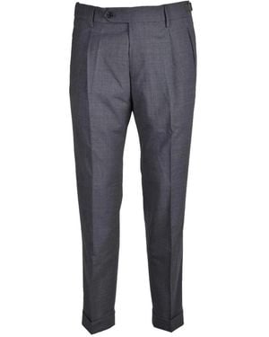BERWICK 1707 Suit Trousers - Grey